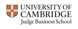 University of Cambridge, Judge Business School